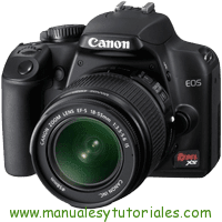 Canon EOS REBEL XS Manual de Usuario PDF
