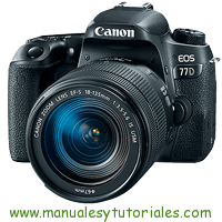 Canon EOS 77D Manual de Usuario PDF